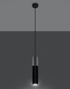 Lampa wisząca BORGIO 1 czarny