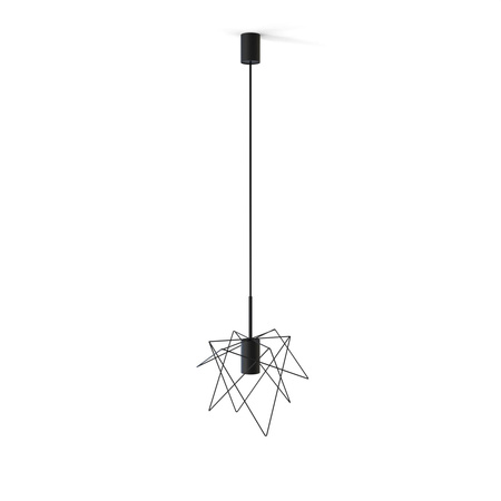 Nowodvorski Lampa wisząca metalowa czarna GSTAR