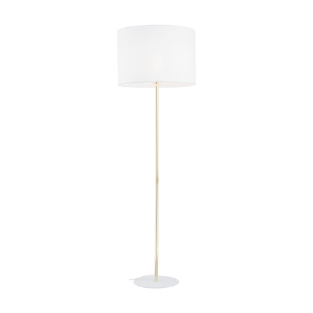 Lampa podłogowa UMBERTO White/Gold 1xE27