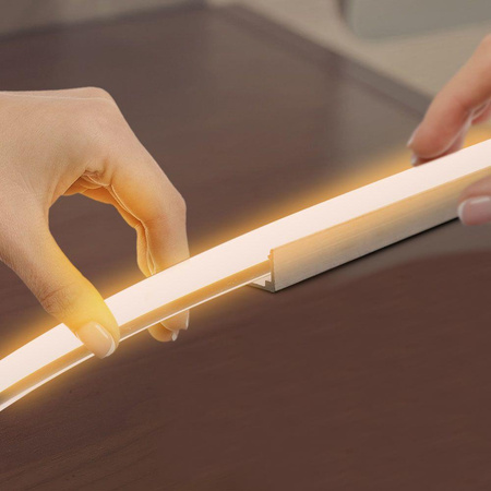 Neon Flex V-TAC 24V IP65 8W CRI90+ 5mb VT-560 4000K 530lm