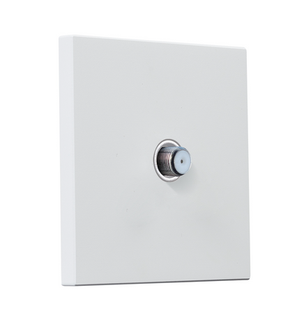 Gniazdo satelitarne TOGGLICA kwadrat dla 4U, WAVE, DEUCE, BIAŁY MAT