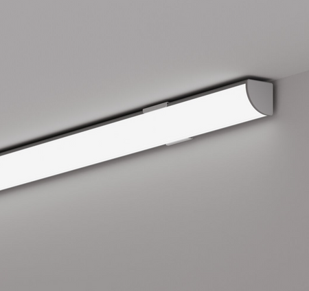 Profil kątowy KOPROMA, anodowany, srebrny, 1000 mm