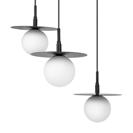 Dekoracyjna lampa wisząca z ruchomymi tarczami K-5375 z serii SANTE