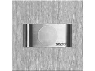 Czujnik ruchu dopuszkowy Tango PIR 120 Skoff 0,2W 10V DC szlif inox