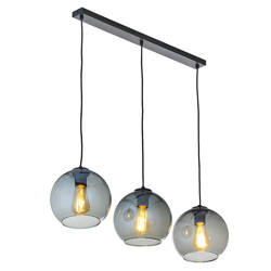 Lampa wisząca CUBUS GRAPHITE 3xE27 listwa