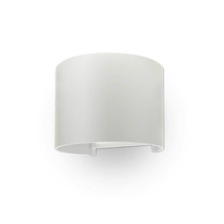 Oprawa Ścienna 5W V-TAC Góra Dół Regulowana Biały Okrągły IP65 Bridgelux VT-756 4000K 700lm