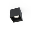 Nowodvorski Lampa punktowa natynkowa czarna kwadratowa GROOVE 