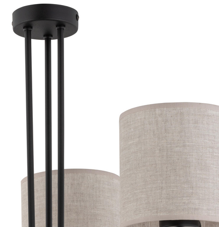 Lampa sufitowa TORENS NATURE 3xE27