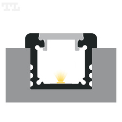 LED P24-3 Profil 1000 mm czarny lakierowany (nr kat 8624312)