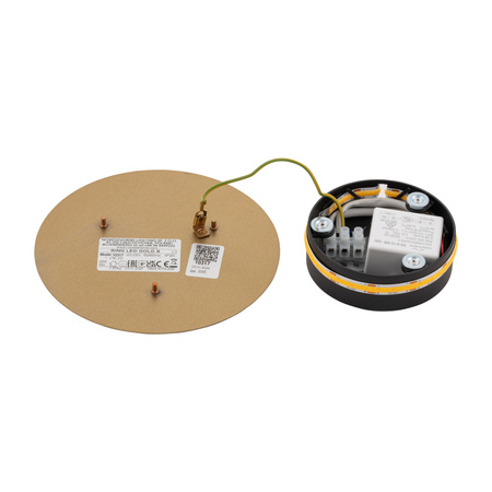 Nowodvorski Kinkiet RING LED S 7W 3000K satynowe złoto 10317