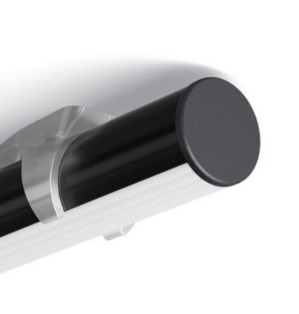 Zaślepka końcowa OLEK-LUK C24204C07 czarna KLUŚ