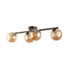 Lampa sufitowa ESTERA Brown 4xG9