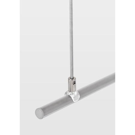 Kluś Pręt FI-3-ALU, srebrny, aluminium, 1000