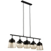 Lampa wisząca AMBER LAMPA 5xE27
