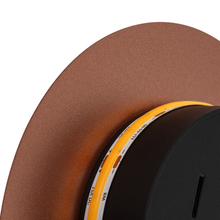 Nowodvorski Kinkiet RING LED S 7W 3000K satynowa miedź 10316