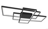 Plafon lampa LED Galaxis Hydra 126W 90x50x8 cm czarny
