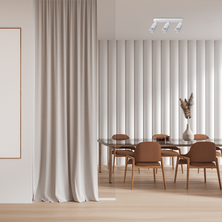 Lampa sufitowa VERTICAL WHITE SPOT 3xGU10