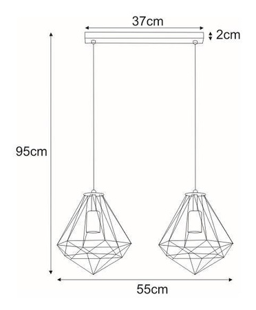 Lampa wisząca K-4002 z serii MARKO