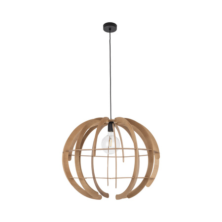 Lampa wisząca VENUS Wood 1xE27 L