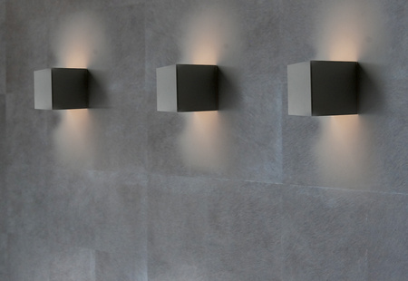 Nowodvorski Kinkiet grafitowy CUBE