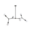 Nowodvorski Lampa sufitowa czarna TWIG 