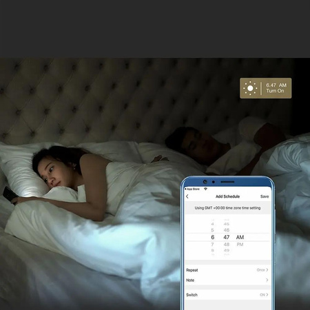 Żarówka LED SMART WiFi V-TAC 11W E27 A60 TUYA Alexa Google Home VT-5113-N RGB+2700K-6400K 1055lm