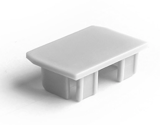 Zaślepka końcowa do profilu KOZUS KLUŚ szara 24148