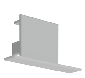 Zaślepka końcowa do profilu LARKO szara KLUŚ