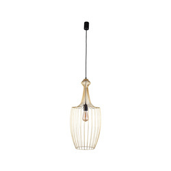 Nowodvorski Lampa wisząca mosiądz LUKSOR L