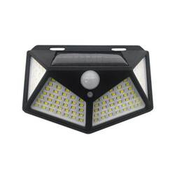 Kinkiet solarny LED z czujnikiem ruchu i zmierzchu 10W 6500k  IP44