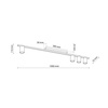 Lampa sufitowa LOGAN Black 4xGU10