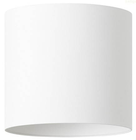 Abażur walec Oro Deluxe biały 15cm E27
