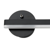 Kinkiet SYDNEY 6W LED BLACK prawy 30cm