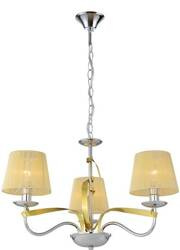 Lampa wisząca BASTONE BLACK / GOLD 6xE14