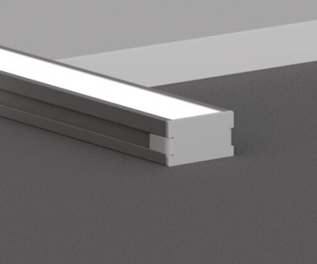 Zaślepka końcowa do profilu HR-SLIM srebrna KLUŚ