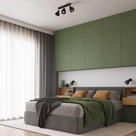 Kinkiet MAXI GREY 1xGU10 szary