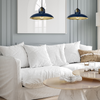 Lampa wisząca FELIX NAVY BLUE/GOLD 2xE27 granatowo złota