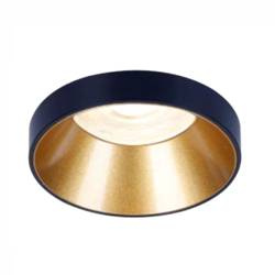 Oprawa OZZO BIRK-111-G/BL okrągła złoto/czarna