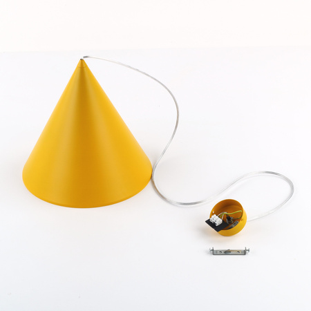 Lampa wisząca CONO Yellow 1xE27