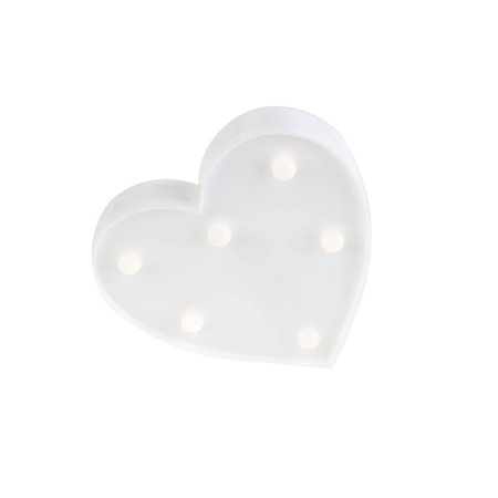 SERCE PLASTIKOWE LED