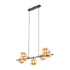 Lampa wisząca ESTERA Brown 7xG9