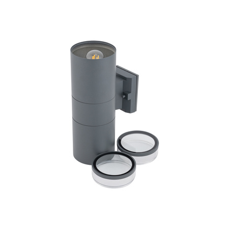 Kinkiet elewacyjny ROCK  PRO 2xE27 grafit  Nowodvorski Lighting 10688