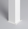 Lampa Ogrodowa stojąca 1xE27 Augusta Biała 74cm