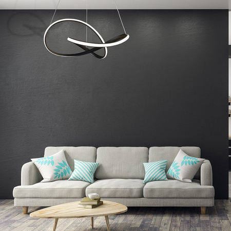 LAMPA WISZĄCA CAPPIO BLACK 36W LED czarna
