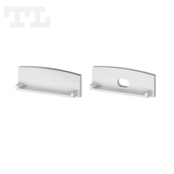 Komplet zaślepek bocznych szarych P13-1 (1 szt. z otworem, 1 szt bez otworu) (nr kat 7713101)