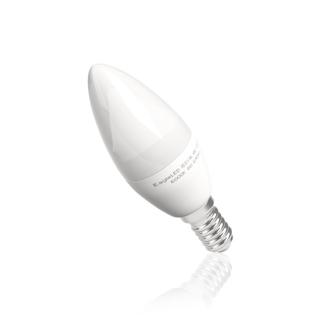 Żarówka LED świeczka E14 8W=60W Zimna EL
