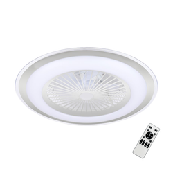 Lampowentylator ZEPHYR SILVER 48W LED+ PILOT