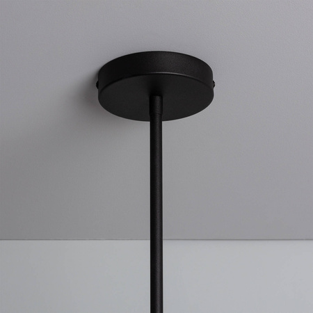 Nowoczesna lampa wisząca metalowa szklane kule Balts