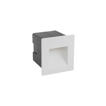 Nowodvorski Lampa ścienna zewnętrzna podtynkowa biała STEP LED