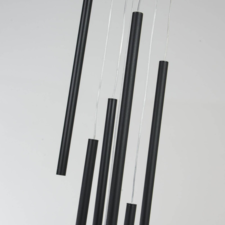  Lampa wisząca Lungo 7xG9 czarna